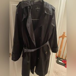 London Fog Black Coat 2XL